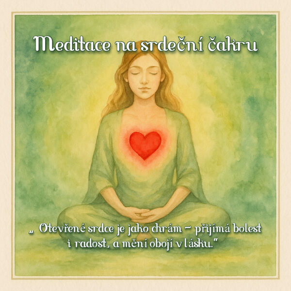Meditace na srdeční čakru